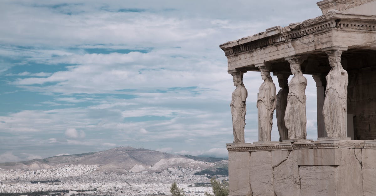 What statue is this in Athens near the Acropolis? - Ancient Greek Temple