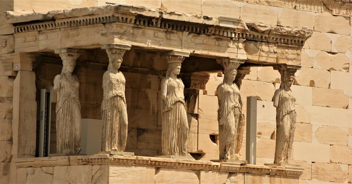 What statue is this in Athens near the Acropolis? - Stone Sculptures of Women