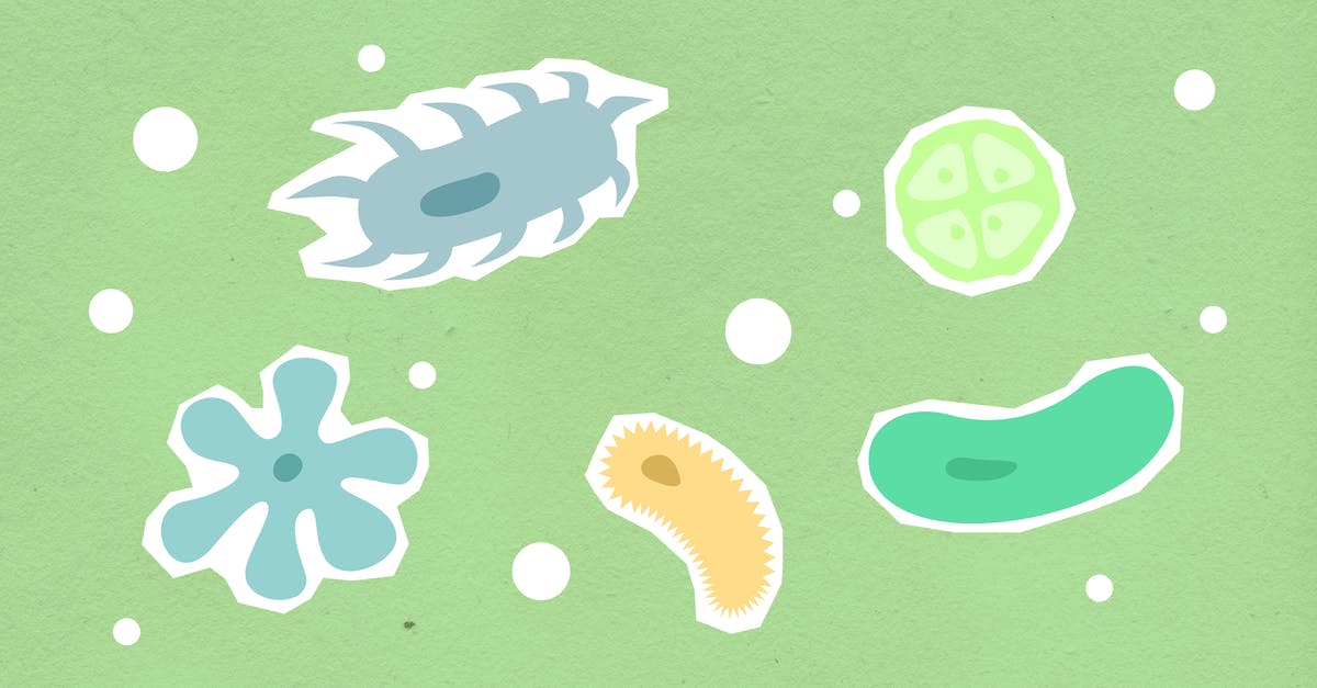 What to do when I become violently ill on planes? - Paper cutout of different shapes and colors contagious types of viruses on green background during disease outbreak What to do when I become violently ill on planes? - Paper cutout of different shapes and colors contagious types of viruses on green background during disease outbreak