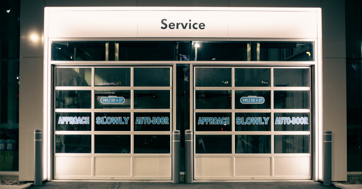 What type of visa should a non EU national apply for, for an unpaid one month internship at a private company in Belgium? [closed] - Entrance of service center with glass doors