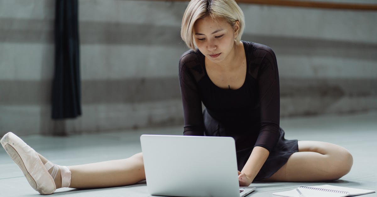 Whats the right type of visa to deliver a training session in Schengen zone? - Concentrated Asian ballerina typing on netbook Whats the right type of visa to deliver a training session in Schengen zone? - Concentrated Asian ballerina typing on netbook