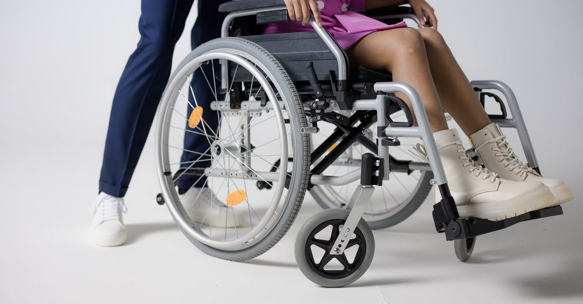 Wheelchair on a 15% slope [closed] - A Woman in a Pink Outfit and White Boots Sitting on a Wheelchair