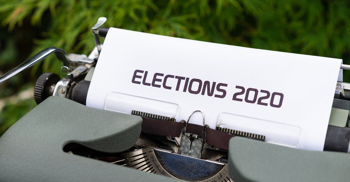 When do campaign signs go up for US Presidential Elections? - White and Black Braille Typewriter When do campaign signs go up for US Presidential Elections? - White and Black Braille Typewriter
