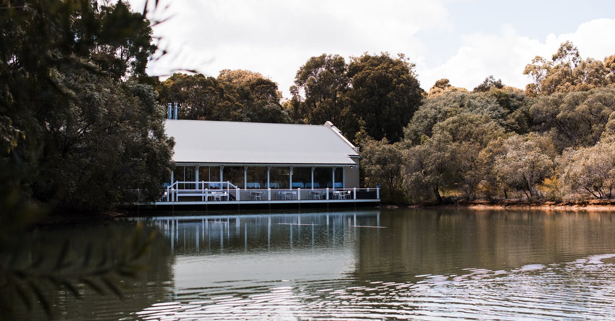 When is Spring in the USA? - Building exterior against lake with rippling water surrounded by lush trees under cloudy sky in Florida When is Spring in the USA? - Building exterior against lake with rippling water surrounded by lush trees under cloudy sky in Florida