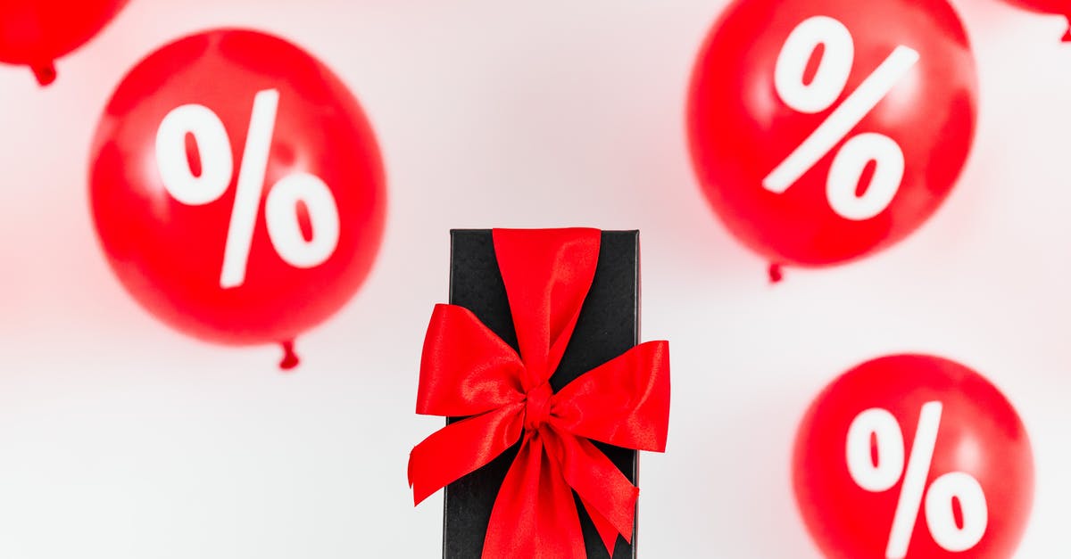 When is the best day and time to buy fuel at the lowest price in Germany? [closed] - A Gift With Red Ribbon in Between Red Balloons With Percentage Symbols on a White Background