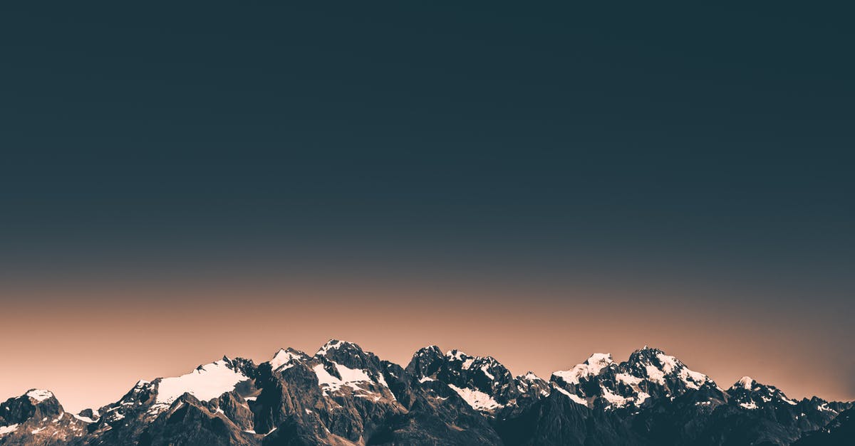 When traveling to Australia and New Zealand in the winter, what to pack? [closed] - Snow Covered Mountain during Night Time