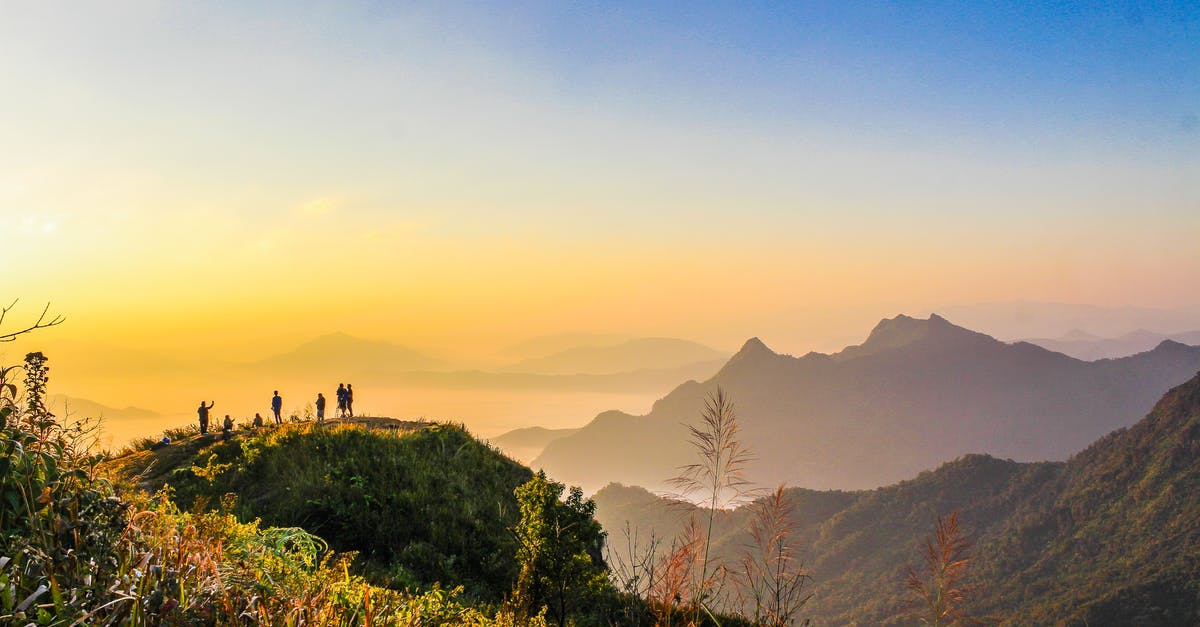 Where's this in Gros Morne National Park? - Photo of People Standing on Top of Mountain Near Grasses Facing Mountains during Golden Hours Where's this in Gros Morne National Park? - Photo of People Standing on Top of Mountain Near Grasses Facing Mountains during Golden Hours