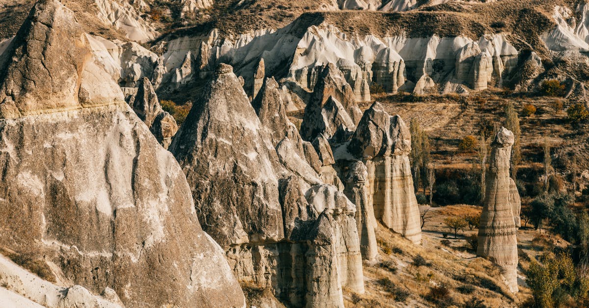 Where's this walkable cliff in Gros Morne National Park? - Fairy chimneys in rocky terrain on sunny day Where's this walkable cliff in Gros Morne National Park? - Fairy chimneys in rocky terrain on sunny day