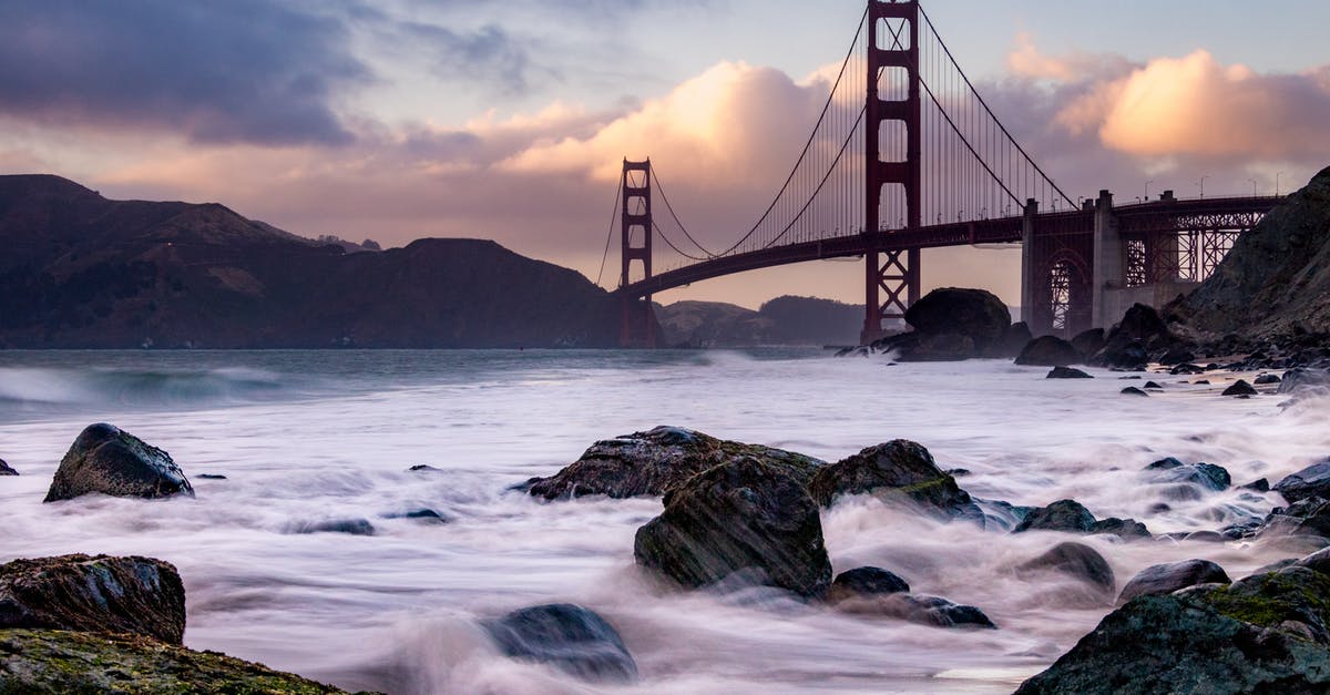 Where can I see ocean bioluminescence in coastal California? - San Francisco Bridge, California Where can I see ocean bioluminescence in coastal California? - San Francisco Bridge, California
