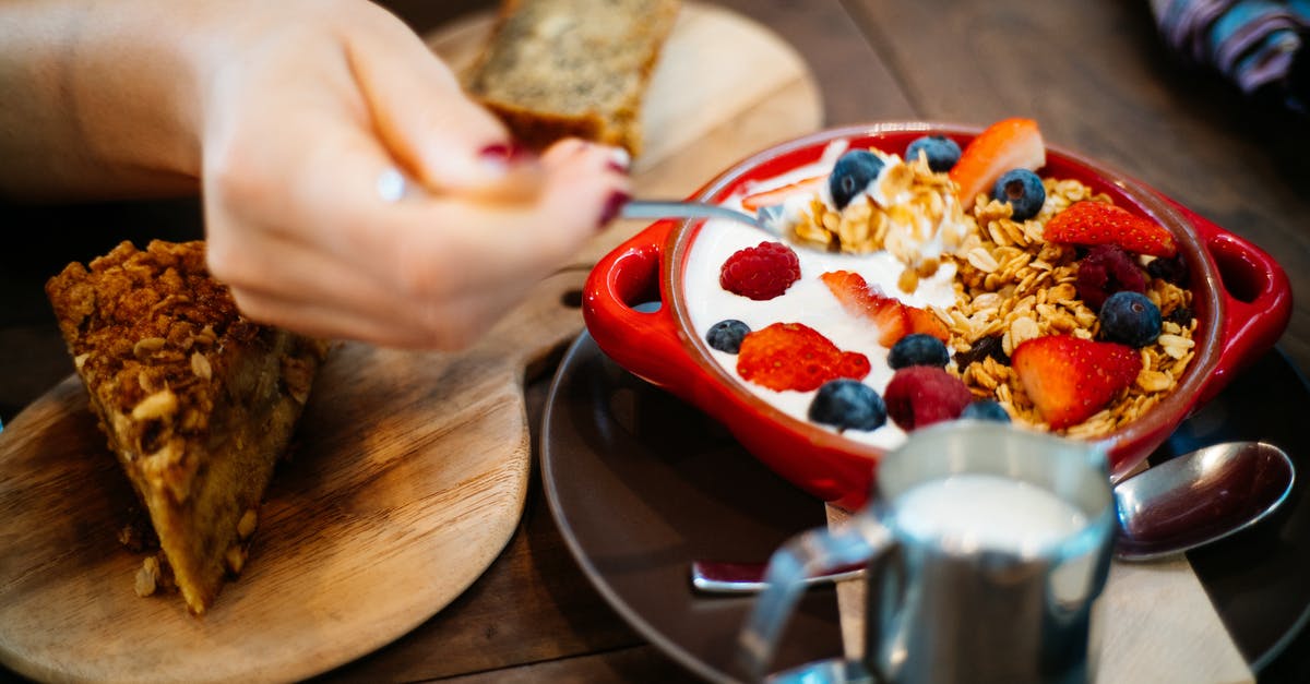 Where can people allergic to dairy eat when travelling in France? - Person Holding Spoon and Round Red Ceramic Bowl With Pastries Where can people allergic to dairy eat when travelling in France? - Person Holding Spoon and Round Red Ceramic Bowl With Pastries
