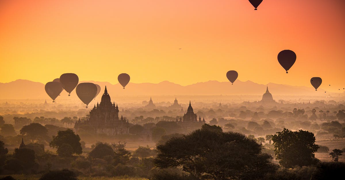 Where exactly is the Myanmar consulate in Kunming, China? - Silhouette Of Hot Air Balloons