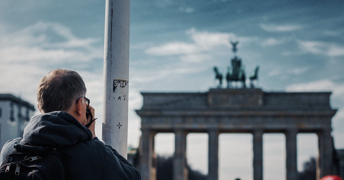 Where in Germany was this photo taken? - Person Taking Picture of Bradenburg Gate Where in Germany was this photo taken? - Person Taking Picture of Bradenburg Gate