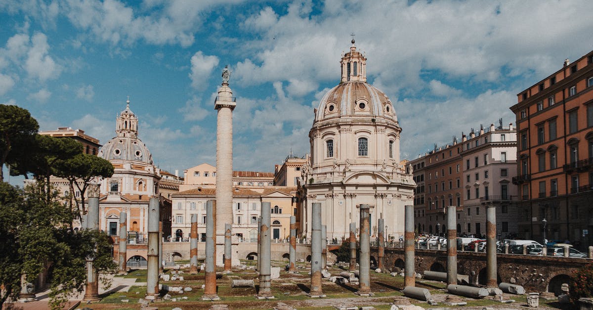 Where in Italy was this 1945 picture taken? - White Concrete Building Under Blue Sky Where in Italy was this 1945 picture taken? - White Concrete Building Under Blue Sky