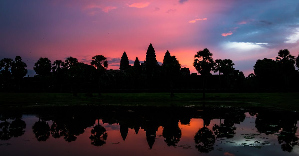 Where is the "Office for Foreign Aliens" in Siem Reap, Cambodia? - Silhouette of Trees Near Body of Water Where is the "Office for Foreign Aliens" in Siem Reap, Cambodia? - Silhouette of Trees Near Body of Water