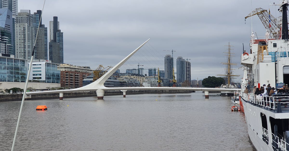 Where is this bridge, what is this city? - Womans Bridge in Buenos Aires, Argentine