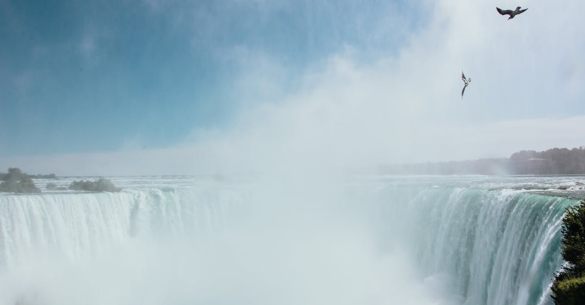 Where is this huge indoor waterfall? - Person Jumping over the Waterfalls Where is this huge indoor waterfall? - Person Jumping over the Waterfalls