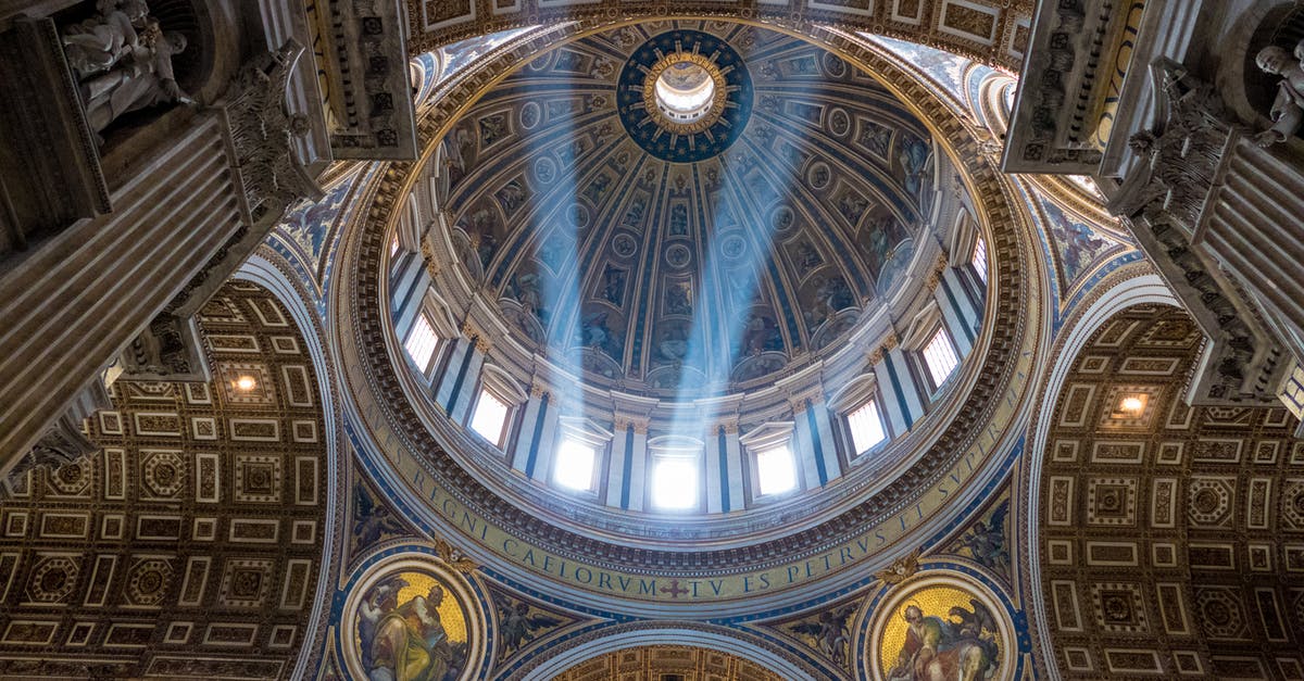 Where is this sculpture of the ten commandments from? - Old church interior with cupola and frescoes on walls Where is this sculpture of the ten commandments from? - Old church interior with cupola and frescoes on walls