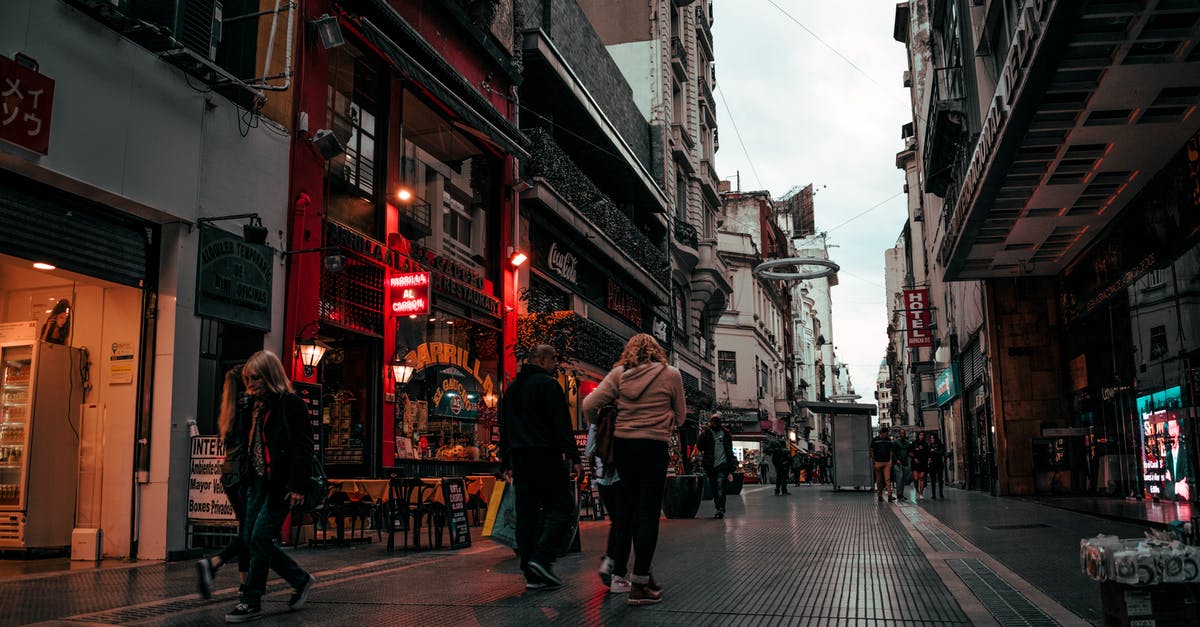 Where is this street-art in Buenos Aires? - People Walking On Alley Near Buildings Where is this street-art in Buenos Aires? - People Walking On Alley Near Buildings