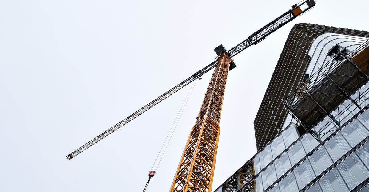Where is this tower? - Low Angle Shot of a Tower Crane Where is this tower? - Low Angle Shot of a Tower Crane