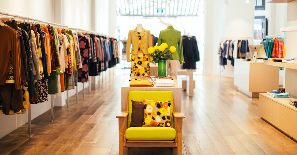 Where to buy E-ZPass at JFK? - Interior of modern fashion store with stylish colorful clothes handing on rack in daytime Where to buy E-ZPass at JFK? - Interior of modern fashion store with stylish colorful clothes handing on rack in daytime