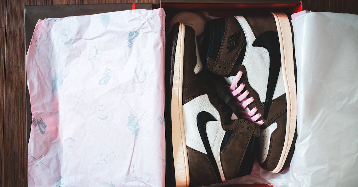 Where to buy Thai Bahts when traveling from New Zealand to Thailand? - Top view of new stylish unisex sneakers in cardboard box placed on wooden floor Where to buy Thai Bahts when traveling from New Zealand to Thailand? - Top view of new stylish unisex sneakers in cardboard box placed on wooden floor