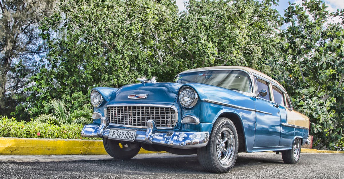 Where to park a car in Helsinki? - Vintage Blue Sedan Where to park a car in Helsinki? - Vintage Blue Sedan