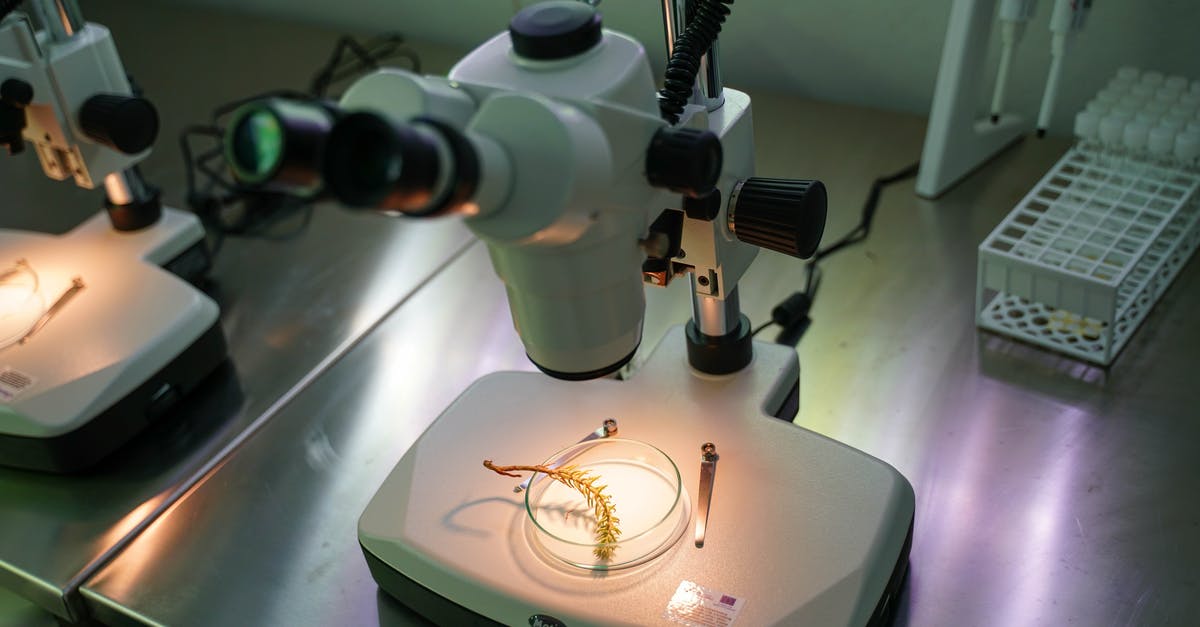 Where to print science posters in Paris? [closed] - Close up of a Microscope