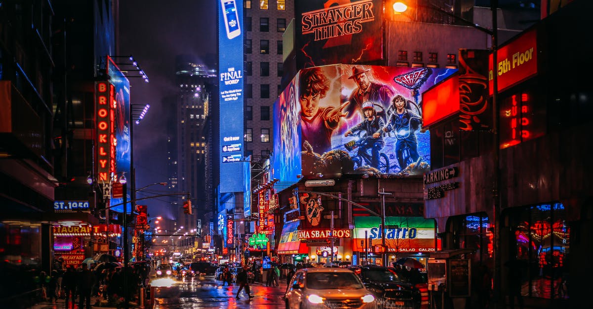 Where was this stock photo (mountains, town) taken? - Stranger Things 2 Sign in City at Night Where was this stock photo (mountains, town) taken? - Stranger Things 2 Sign in City at Night