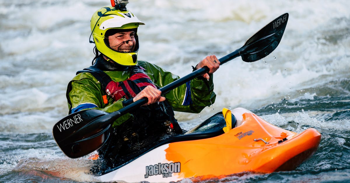 Which airlines are willing to take whitewater kayaks in luggage? - Photo of Smiling Man Whitewater Kayaking Which airlines are willing to take whitewater kayaks in luggage? - Photo of Smiling Man Whitewater Kayaking