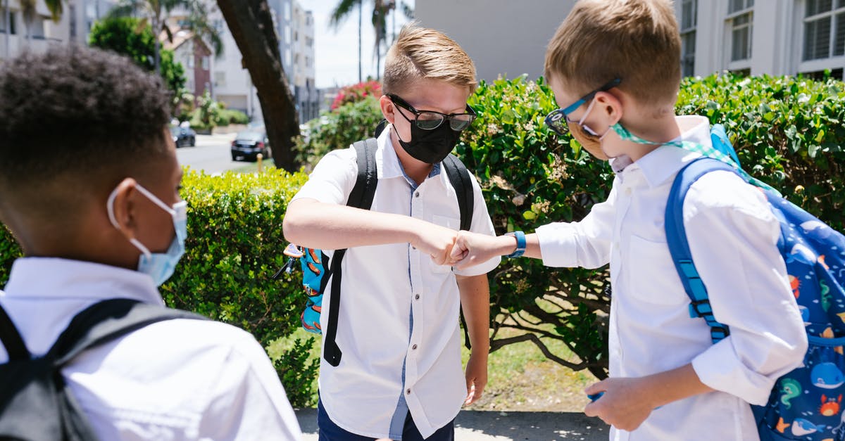 Which backpack theft protection features are there, and which of them work? - Students Wearing Face Mask Doing Fist Bump Which backpack theft protection features are there, and which of them work? - Students Wearing Face Mask Doing Fist Bump