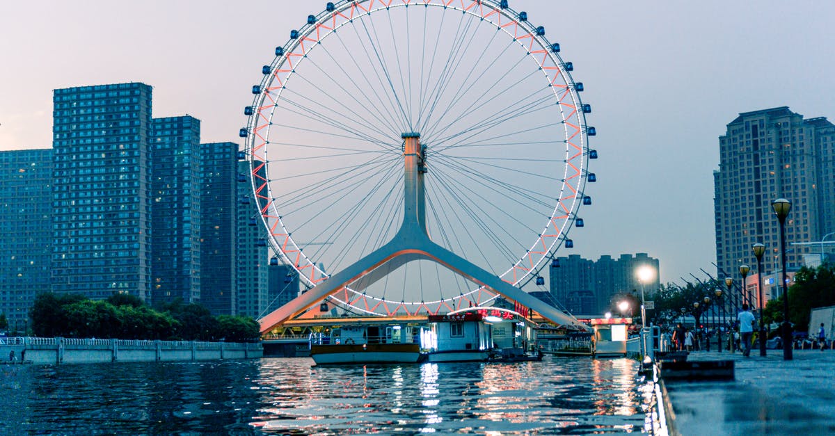 Which cities should I visit in China to feel and live the three kingdoms era? [closed] - Ferris Wheel in Tianjin, China 