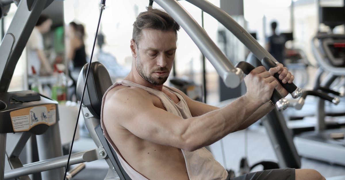 Which countries don't have a strong "car culture" (noisy cars & bikes)? [closed] - Side view of confident muscular man doing exercises on shoulder press machine while training in modern sports center