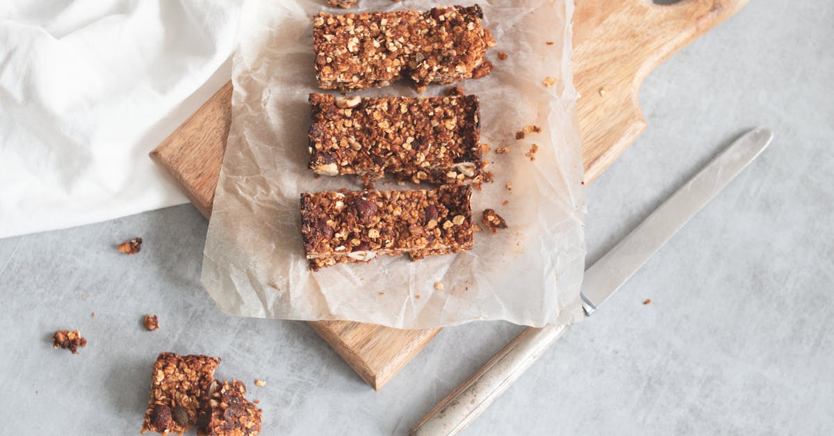 Which emergency food for backpacking (meat-like Granola bar?) - Tray of Cookies Which emergency food for backpacking (meat-like Granola bar?) - Tray of Cookies