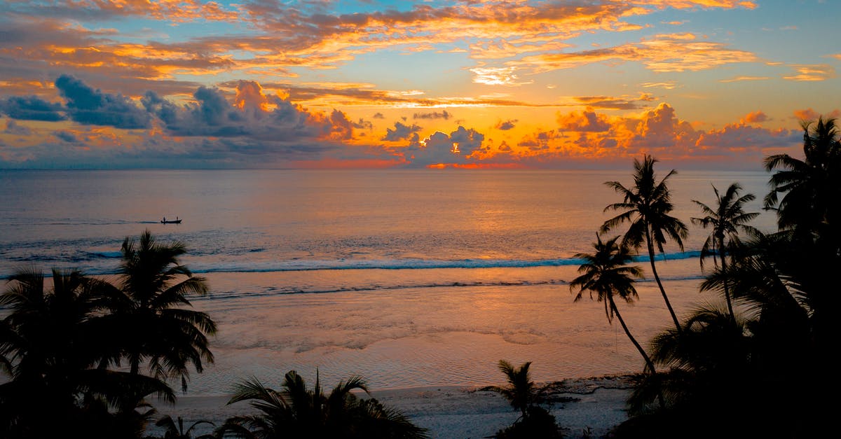Which island in the Maldives should we stay to see the 'sea of stars' and also do all activities! [closed] - Silhouette Dusk falling Rapidly