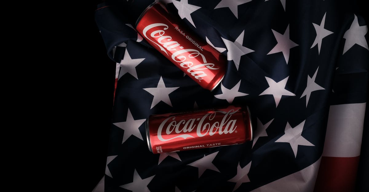 Who can enter USA now? - Photo of Red Cans on a Flag Who can enter USA now? - Photo of Red Cans on a Flag
