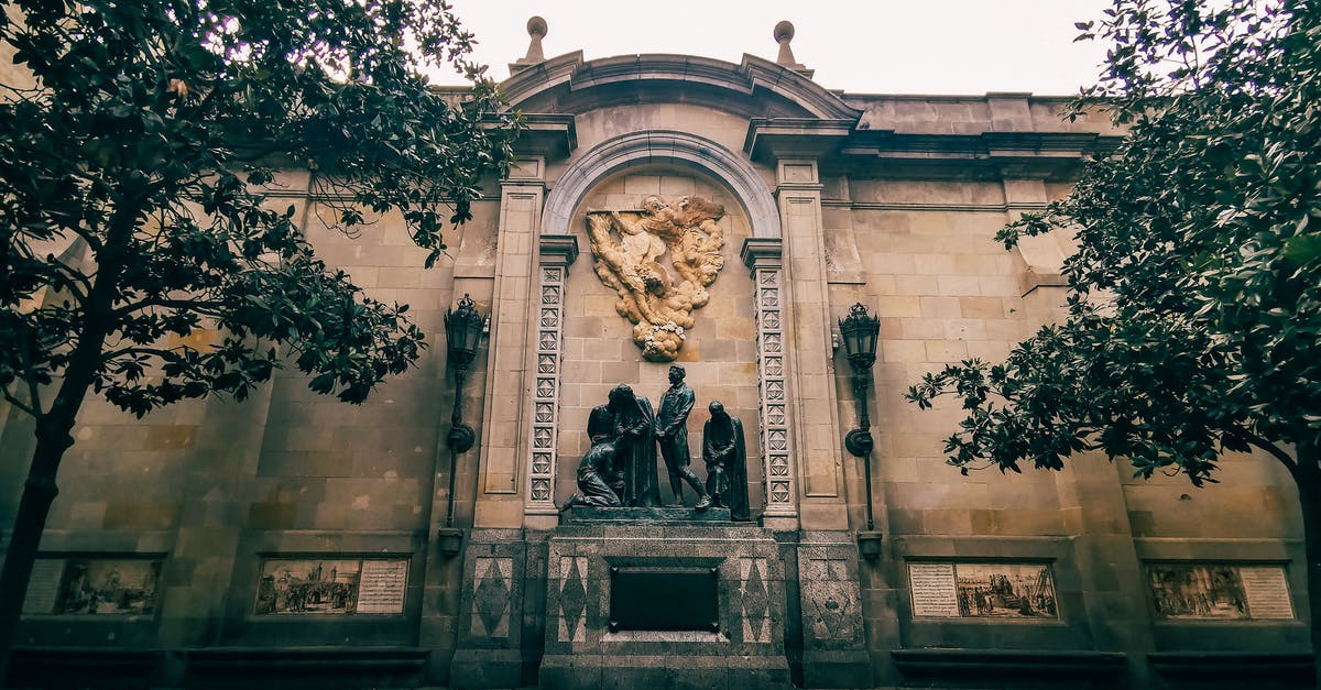 Why are CaixaBank ATMs in Barcelona so complex? - Monument to the Heroes of 1809 in Barcelona Why are CaixaBank ATMs in Barcelona so complex? - Monument to the Heroes of 1809 in Barcelona