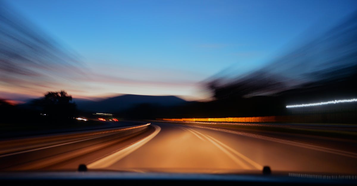 Why are California freeway exits painted with disconnected shoulder lines? - Asphalt Road Timelapse Photography Why are California freeway exits painted with disconnected shoulder lines? - Asphalt Road Timelapse Photography
