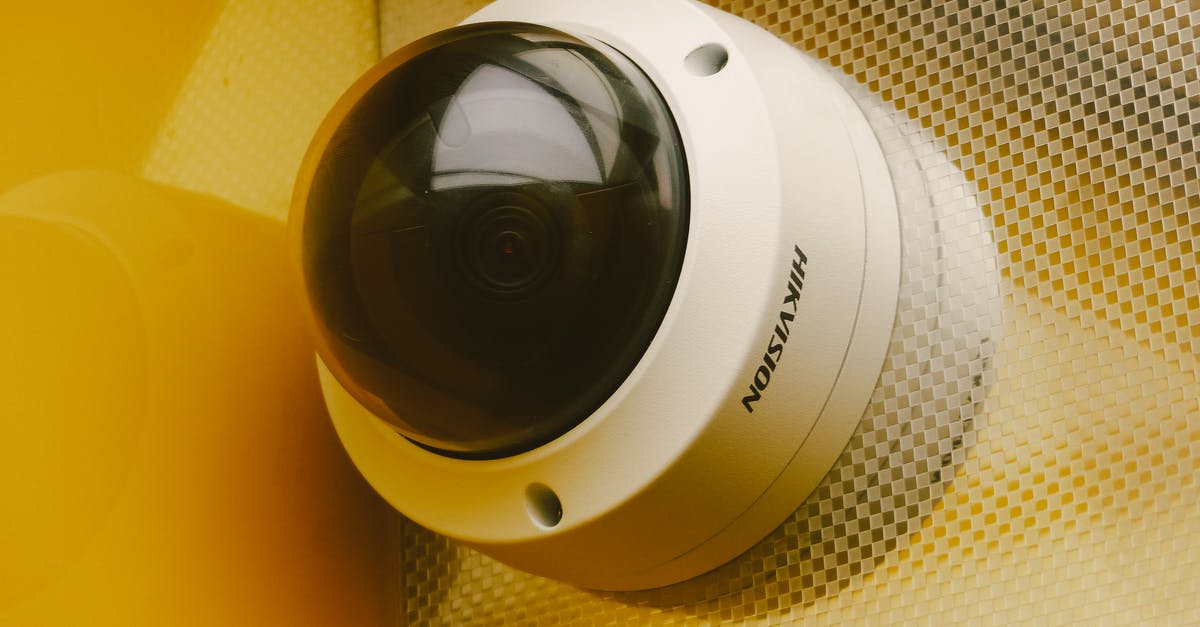 Why are there two security checks in Cairo airport? - Modern equipment for video surveillance on wall