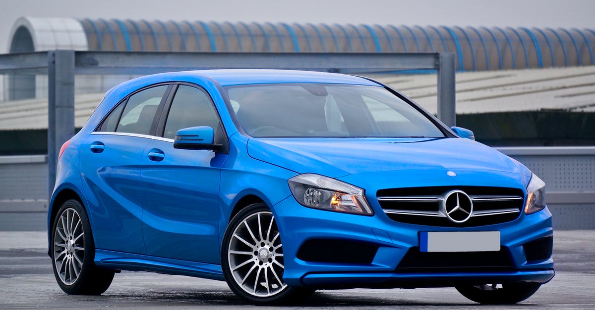 Why do cable cars (gondola lifts) only have doors on one side? [closed] - Photography of a Blue Mercedes-benz 5-door Hatchback