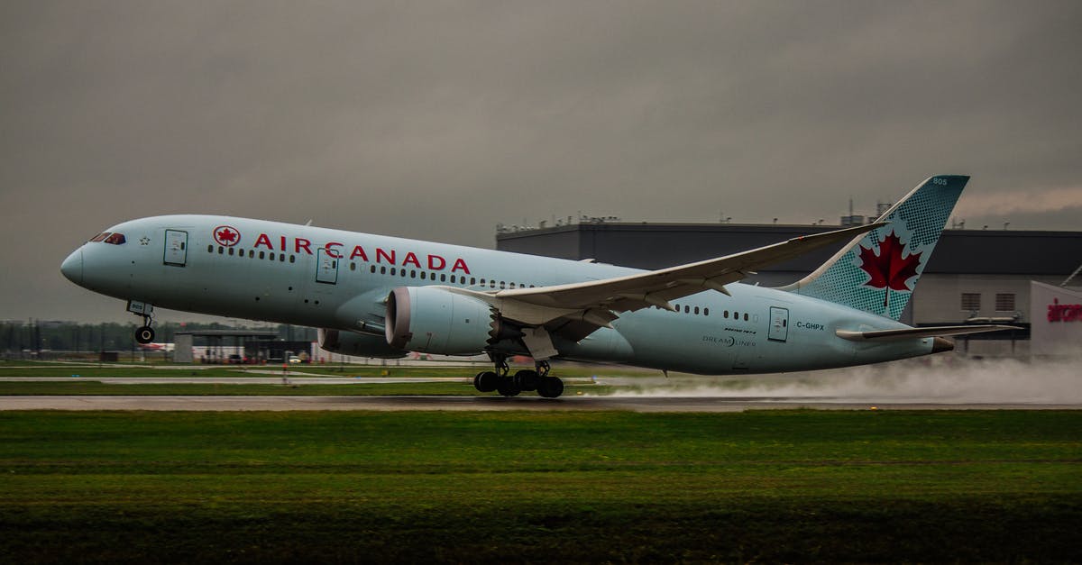 Why do some countries typically stamp one's passport when arriving by air but typically not by land? - White Air Canada Plane on Green Grass Why do some countries typically stamp one's passport when arriving by air but typically not by land? - White Air Canada Plane on Green Grass