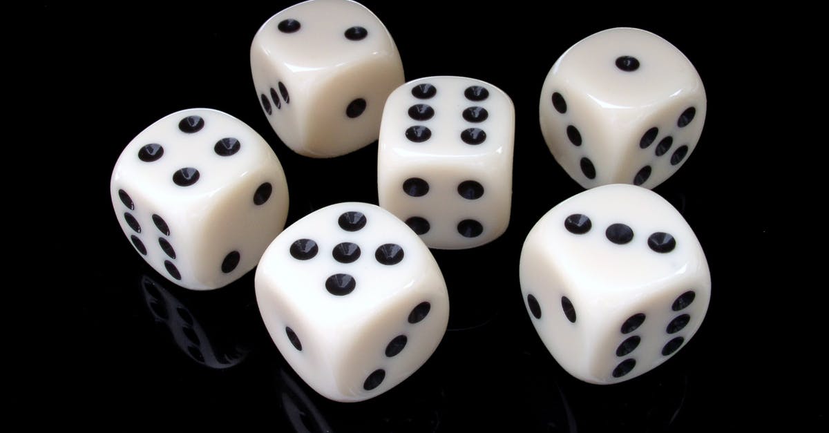 Why do US immigration agents stamp visitors for six months if they don’t want you to stay six months? - 6 Pieces of Black and White Dice