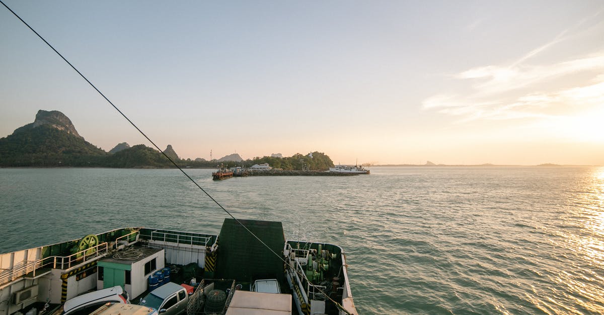 Why do we have to get out off the bus in a ferry? - Vehicles on a Ferry Boat Why do we have to get out off the bus in a ferry? - Vehicles on a Ferry Boat