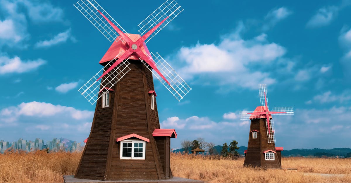 Wi-fi at airports in Japan and South Korea - Brown and Red Wind Mill Wi-fi at airports in Japan and South Korea - Brown and Red Wind Mill