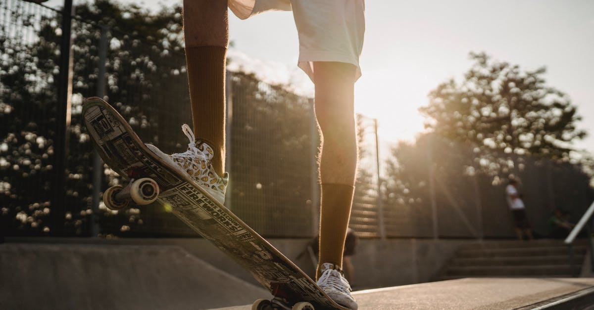 Will I be allowed to board a two-legged flight if I do not have the required visa for the second leg of the flight? [duplicate] - Crop male skateboarder standing on tail of board in sunlight