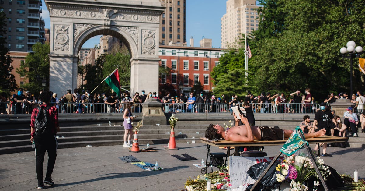 Will i never get a visa because i lied to USA embassy - Protest at Washington Square Park Will i never get a visa because i lied to USA embassy - Protest at Washington Square Park