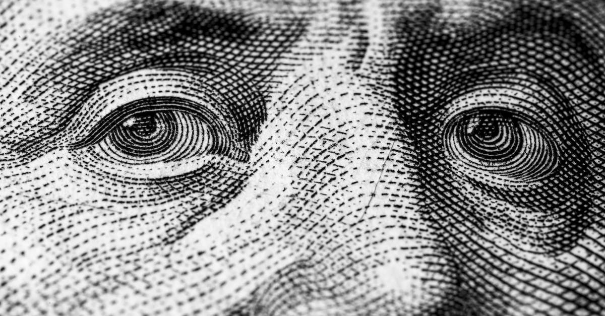 Will I put my US visa chance in risk if I make a (funny) website about the President tweets? [closed] - Closeup black and white of illustration of male on national USA paper money