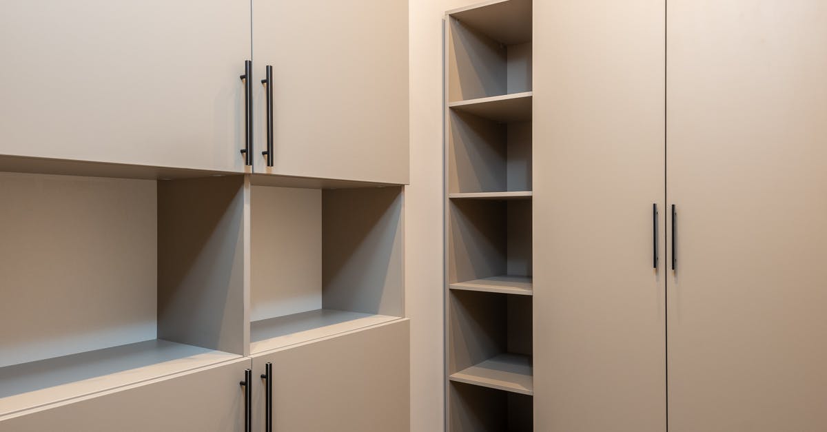 Will my New York-style panhandler-handling tactics get me in trouble elsewhere? [closed] - Minimalist styled wardrobe with empty shelves in room