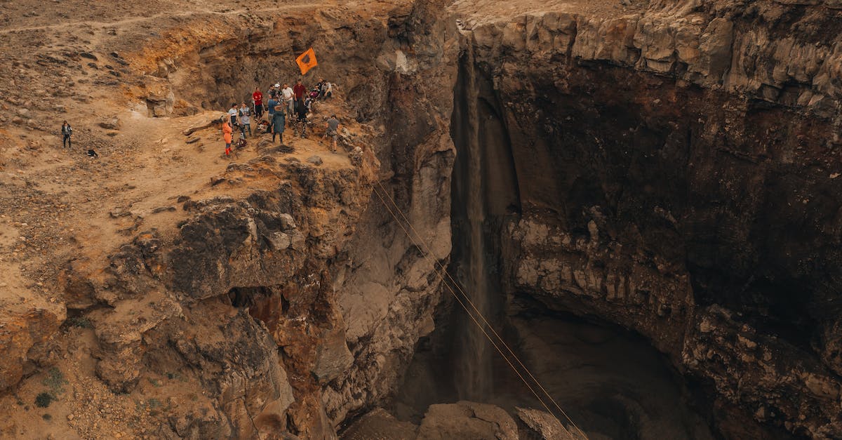 Zipline adventure operators in Jodhpur - People Standing on Cliff Edge Zipline adventure operators in Jodhpur - People Standing on Cliff Edge